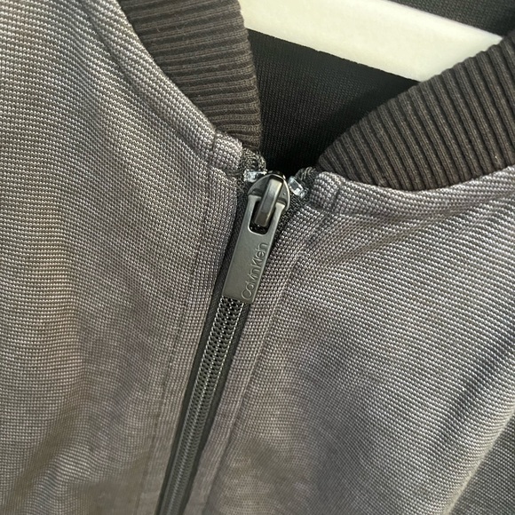 Mens black and grey Calvin Klein jacket - Picture 4 of 6